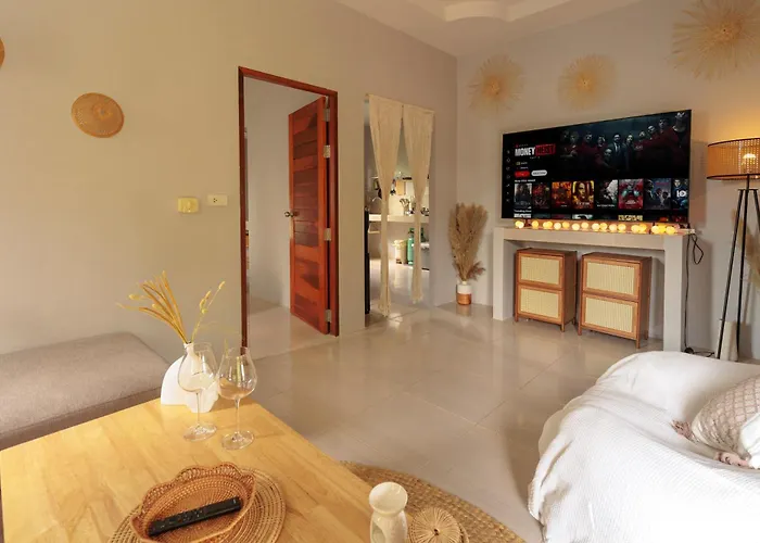 Casa Eden - Thong Sala Center - 2Br - 4K Tv - Ac